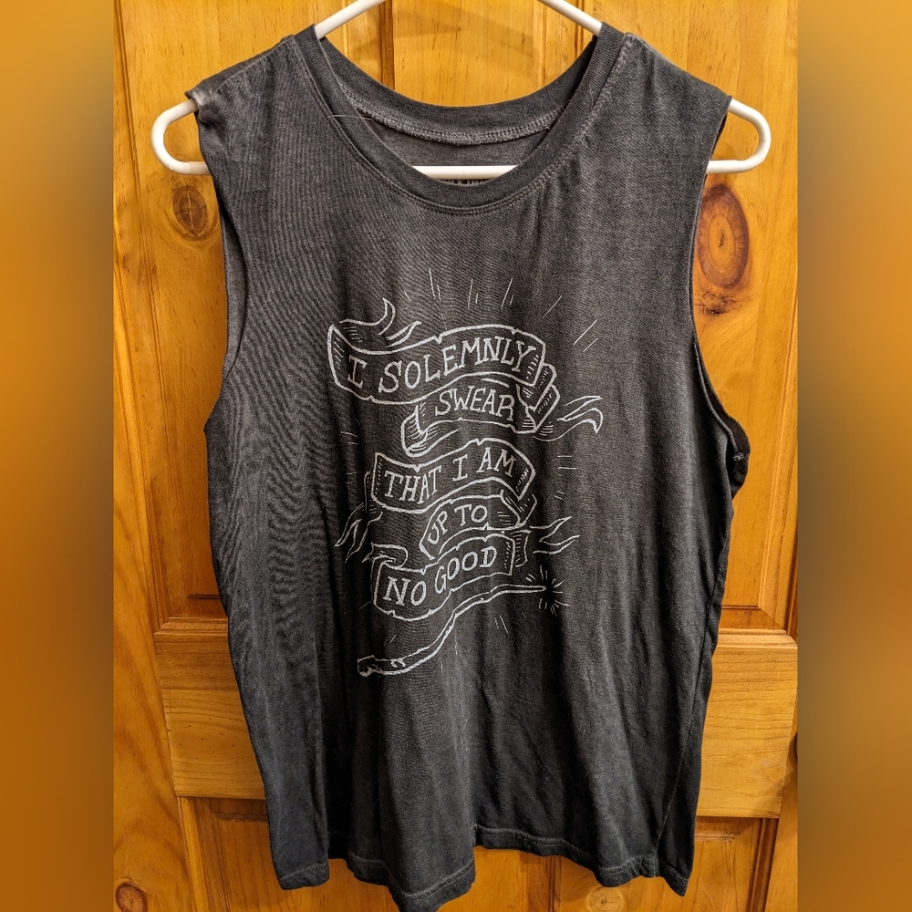 Harry Potter relaxed fit cut off tee